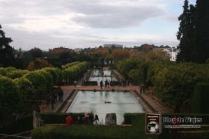 Patios del Alcázar de los Reyes Católicos de Córdoba