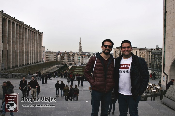 Bruselas Mont des Arts Garden