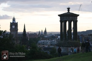 ESCOCIA Edimburgo - Castillo desde Calton Hill (2)
