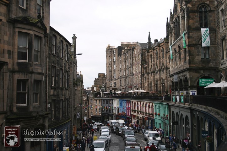 ESCOCIA Edimburgo - Victoria Street