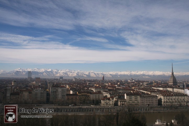 Skyline de Turin Italia