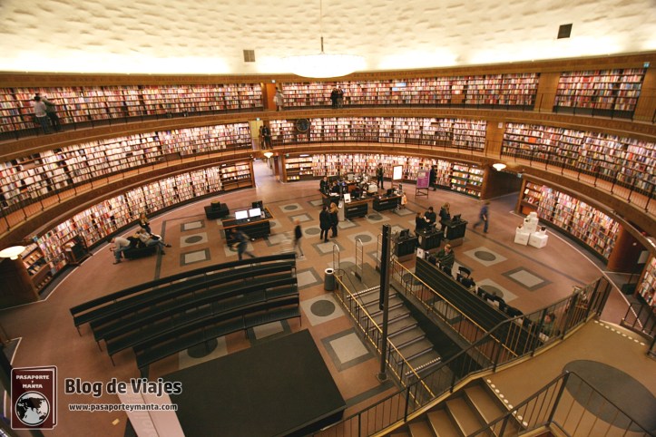 Stadsbibliotek - Biblioteca Pública de Estocolmo