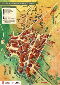 Mapa Patones de Arriba - (C) Turismo de Patones